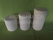 Detalhes do produto Trio Pote Reto
